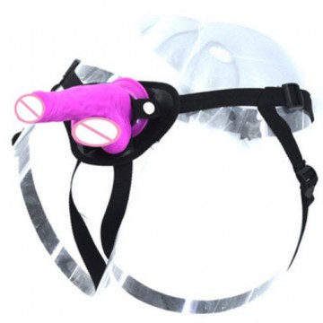 Female Realistic Large Silicone Dildo Strap Female Realistic Large Silicone Dildo Strap